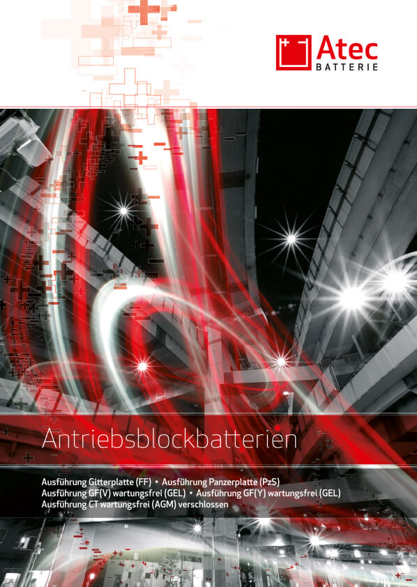 Broschüre Antriebsblockbatterien